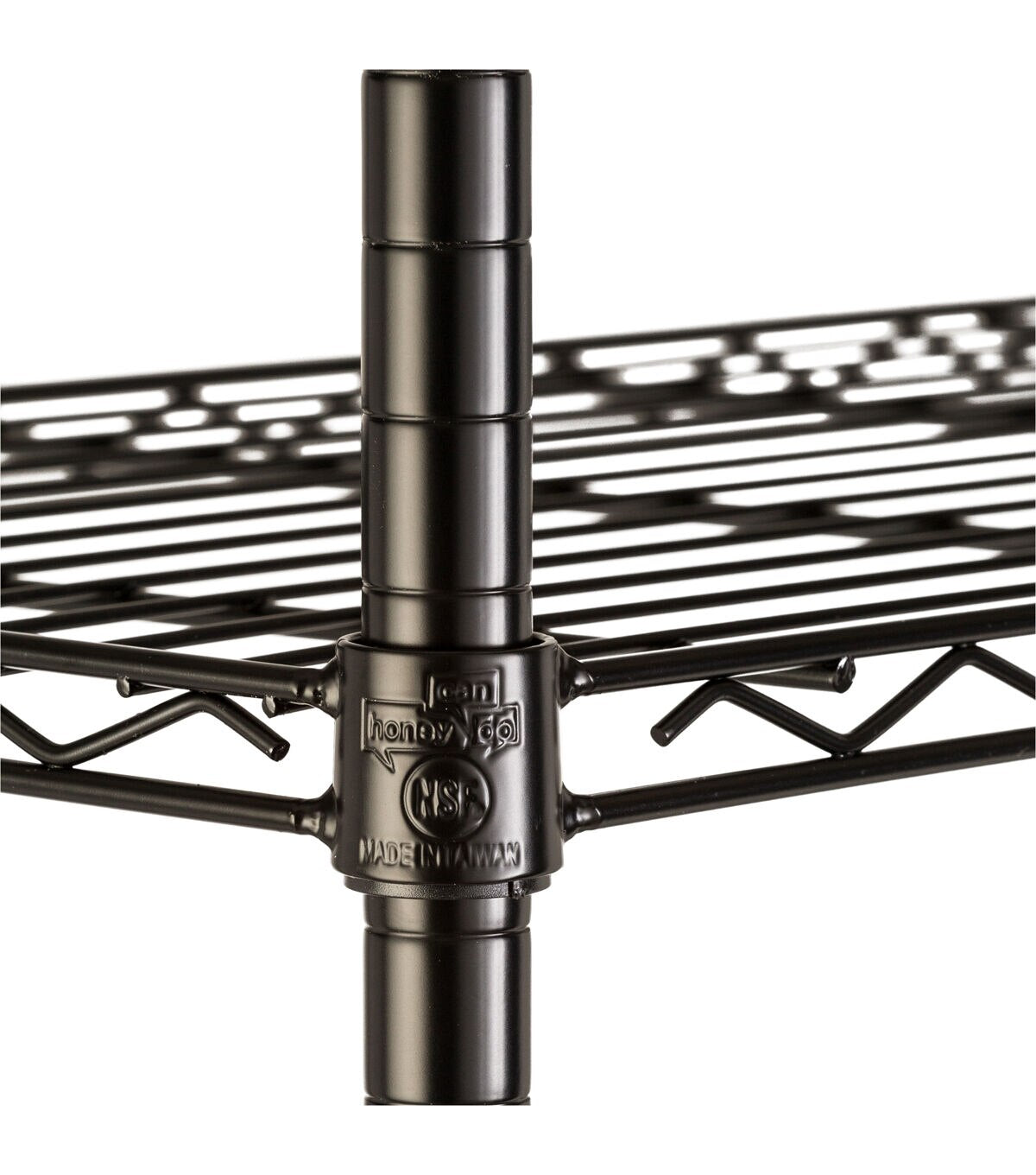 Honey Can Do 36 Black 5 Tier Shelving Shelf