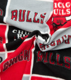 Chicago Bulls Fleece Fabric Block