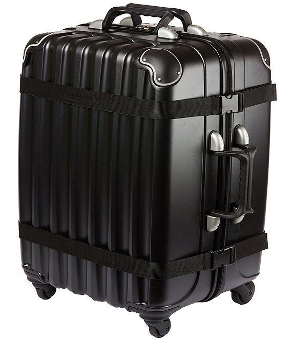 VinGardeValise Petite 8-Bottle Wine Suitcase Spinner Suitcase