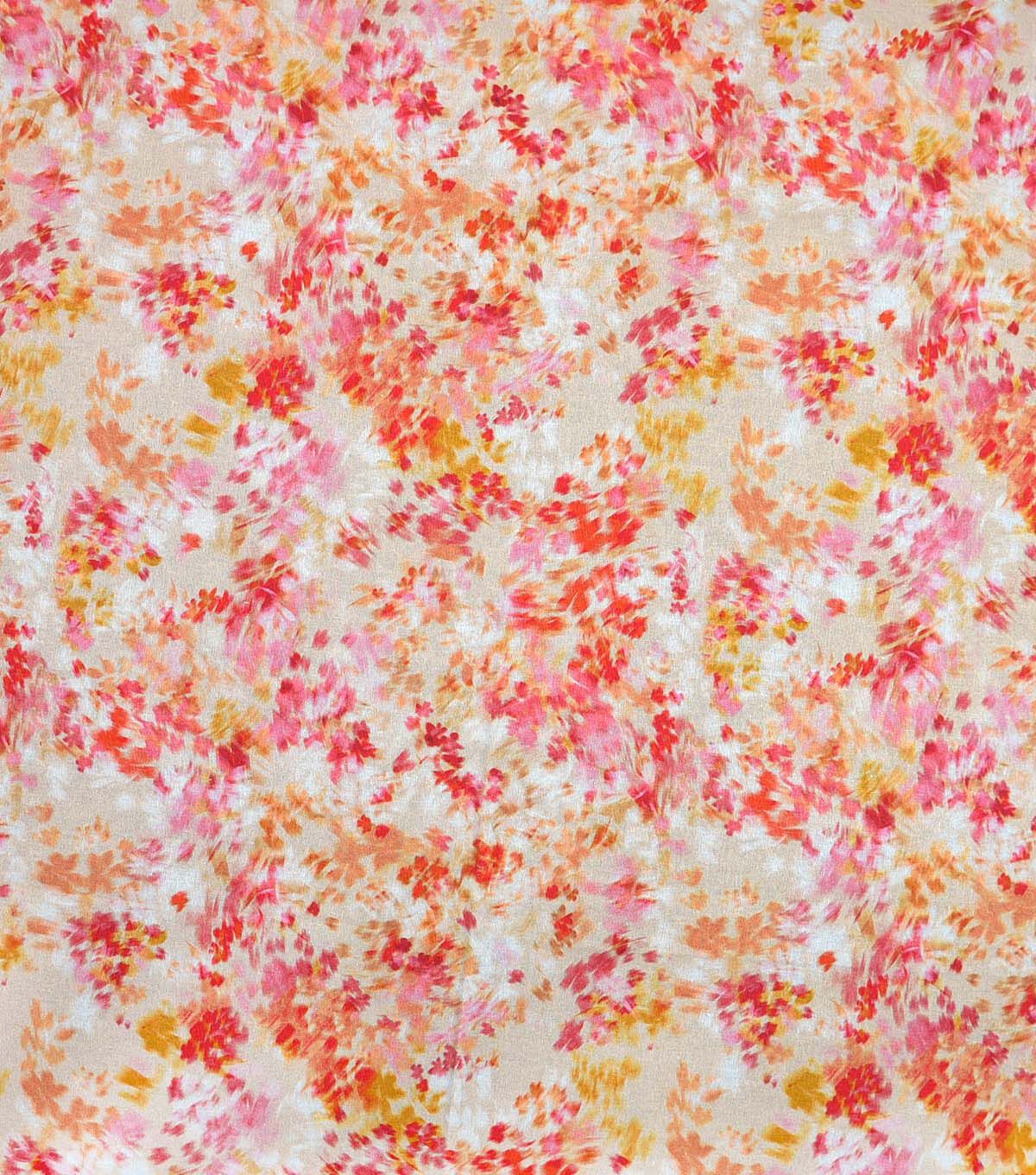 Fall Pink Blurred Blender Cotton Fabric