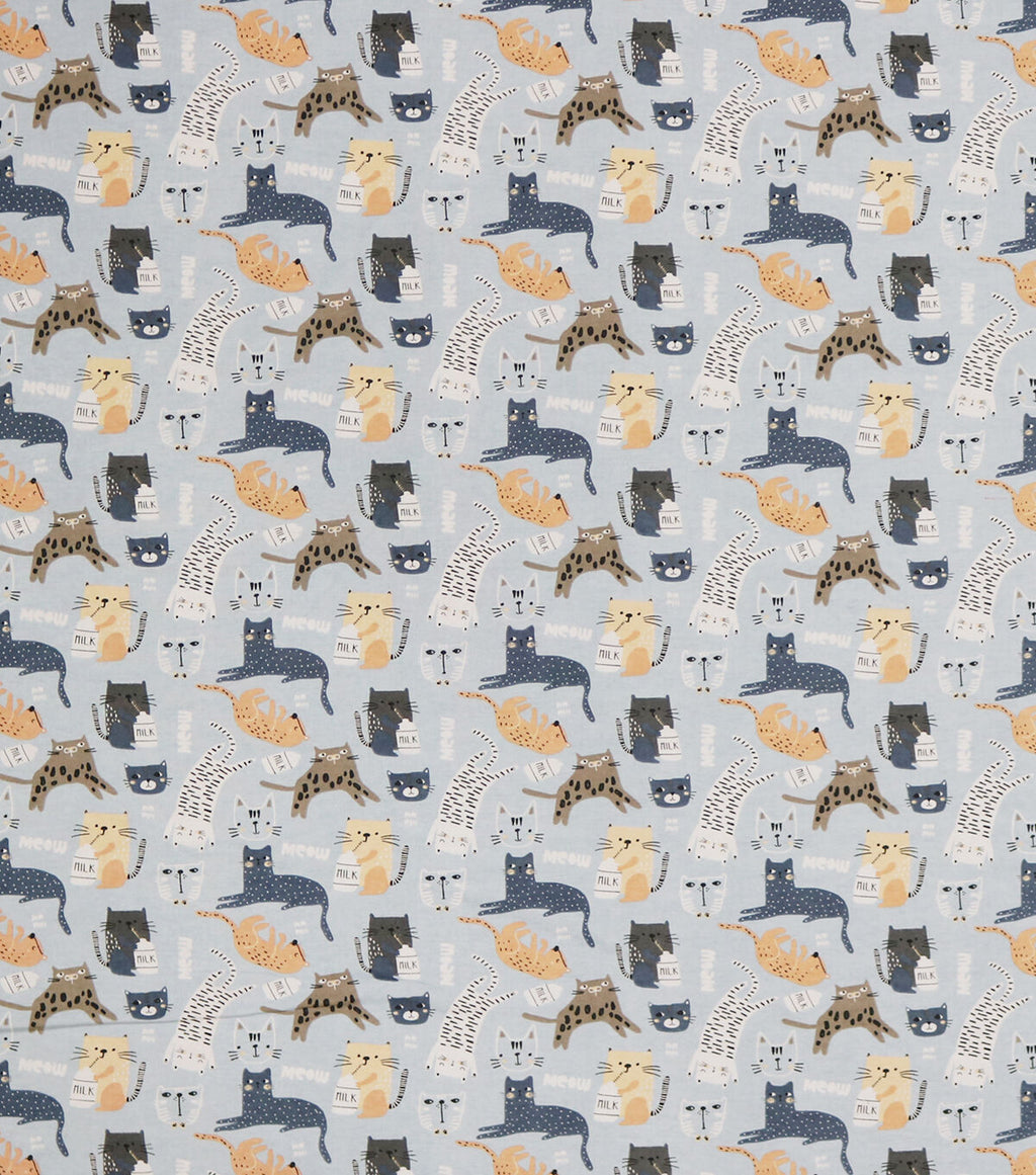 Cats Super Snuggle Flannel Fabric