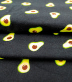 Tossed Avocado Super Snuggle Flannel Fabric