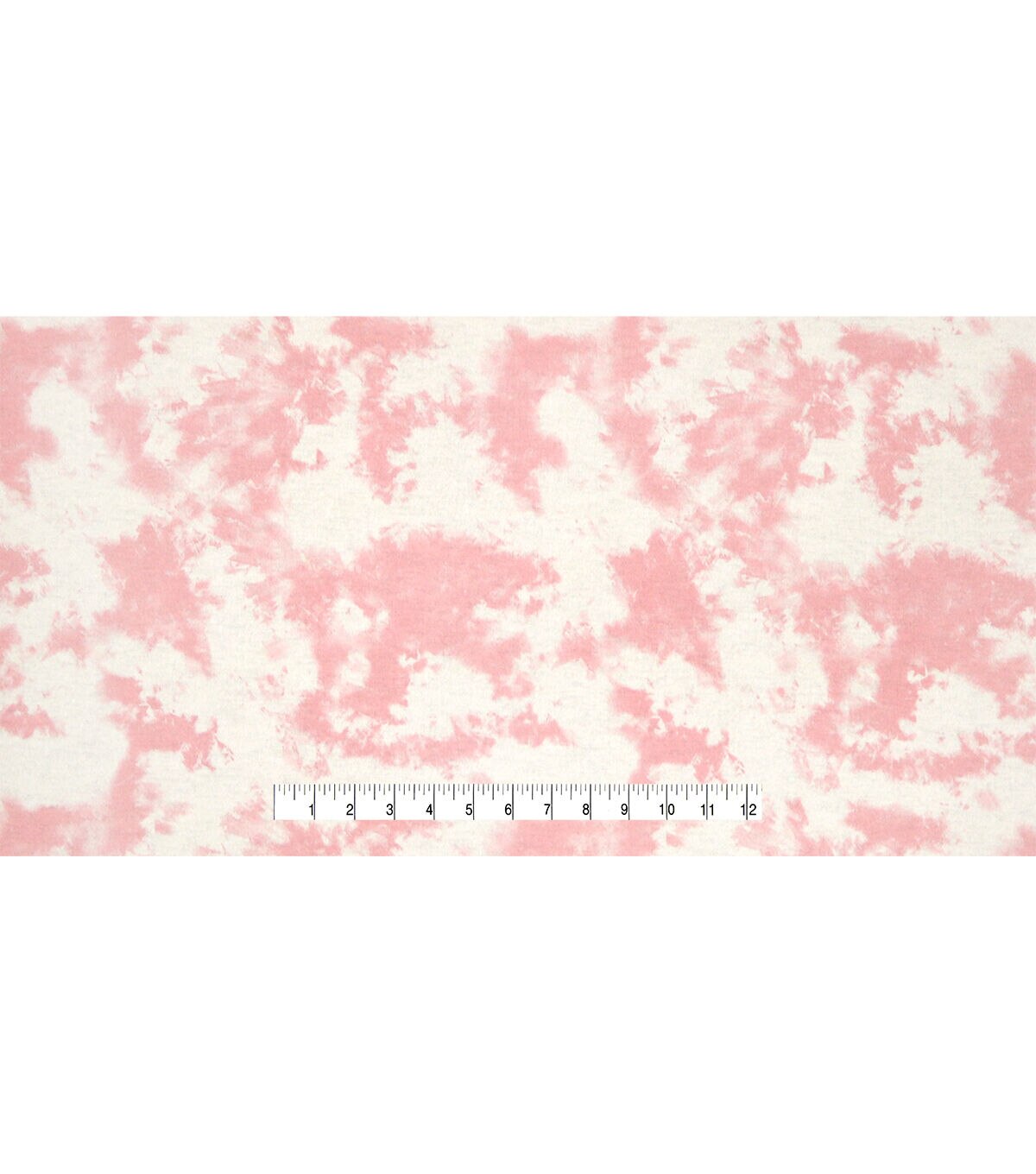 Light Pink Tie Dye Super Snuggle Flannel Fabric