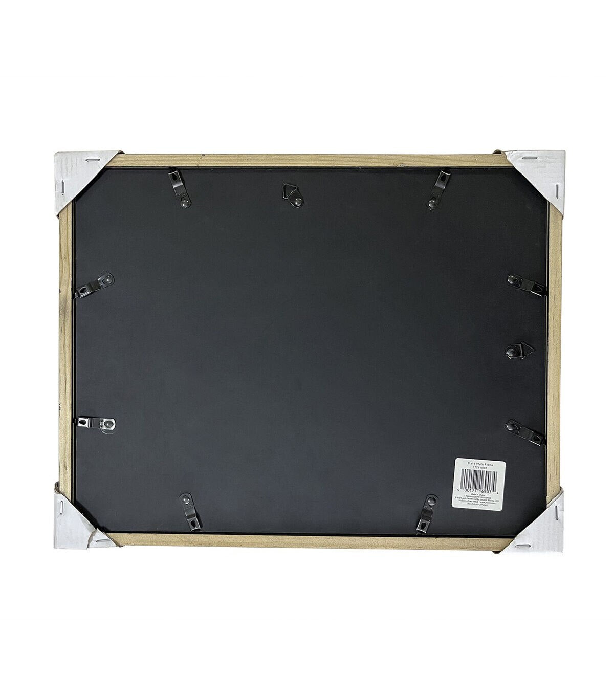 Innovative Creations Black Wooden Frame with Mat 11x14