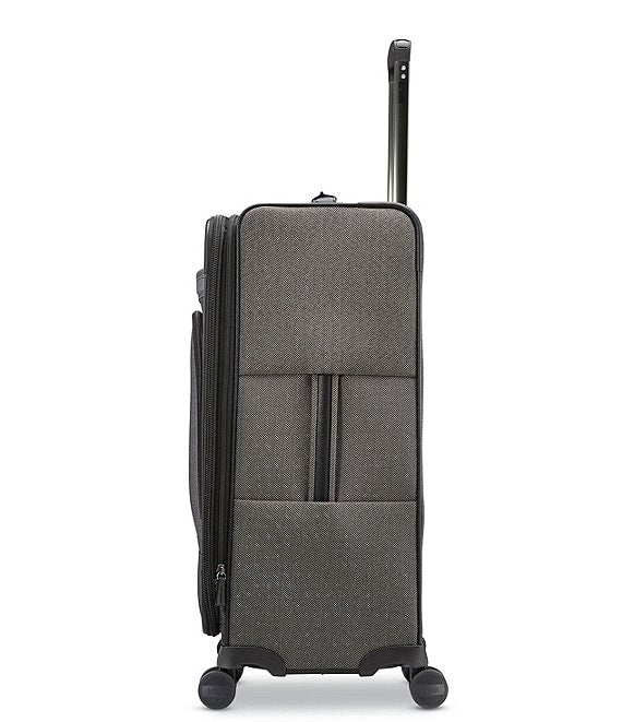 Herringbone Deluxe Large Expandable Spinner Suitcase
