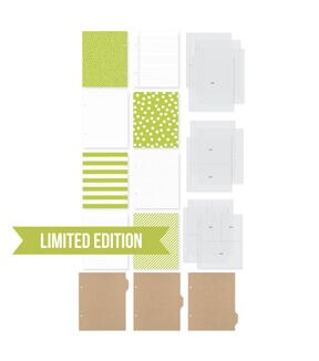 Simple Stories 6 x 8 Sn@p! Lime Limited Edition Binder