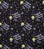 Beetlejuice Strange & Unusual Cotton Fabric