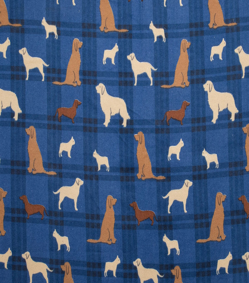 DogsFlannel Fabric Super Snuggle Flannel Fabric