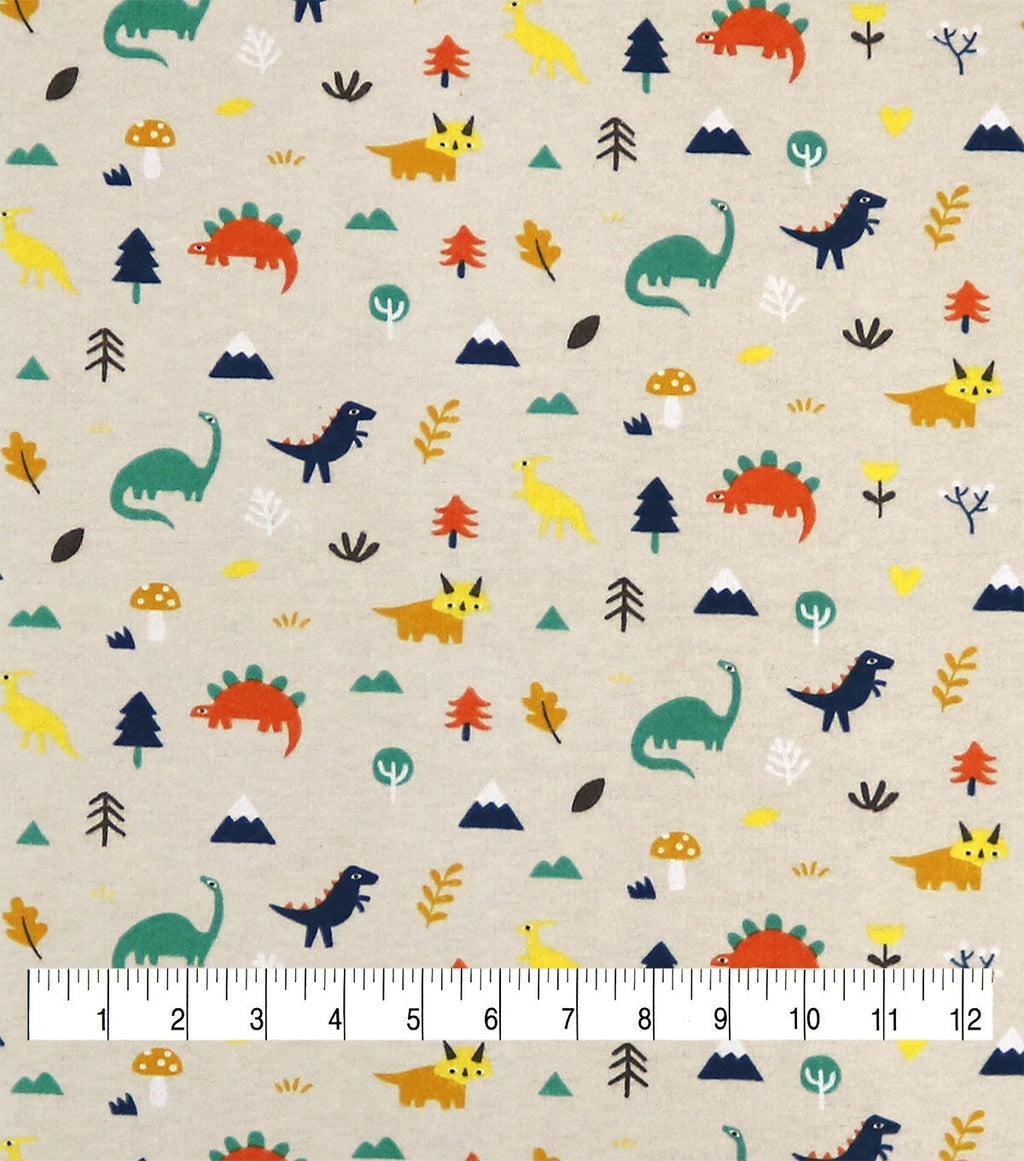 POP! Dinos Super Snuggle Flannel Fabric