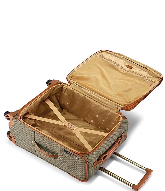 Luxe II Collection Softside Long Journey Expandable Spinner Suitcase