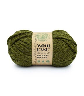 Lion Brand Wool Ease Thick & Quick Recycled Natural Super Bulky Yarn
