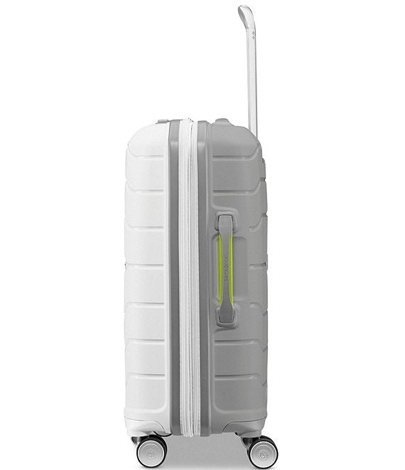 Freeform Hardside Collection Two-Tone Color Carry-On Expandable Spinner Suitcase