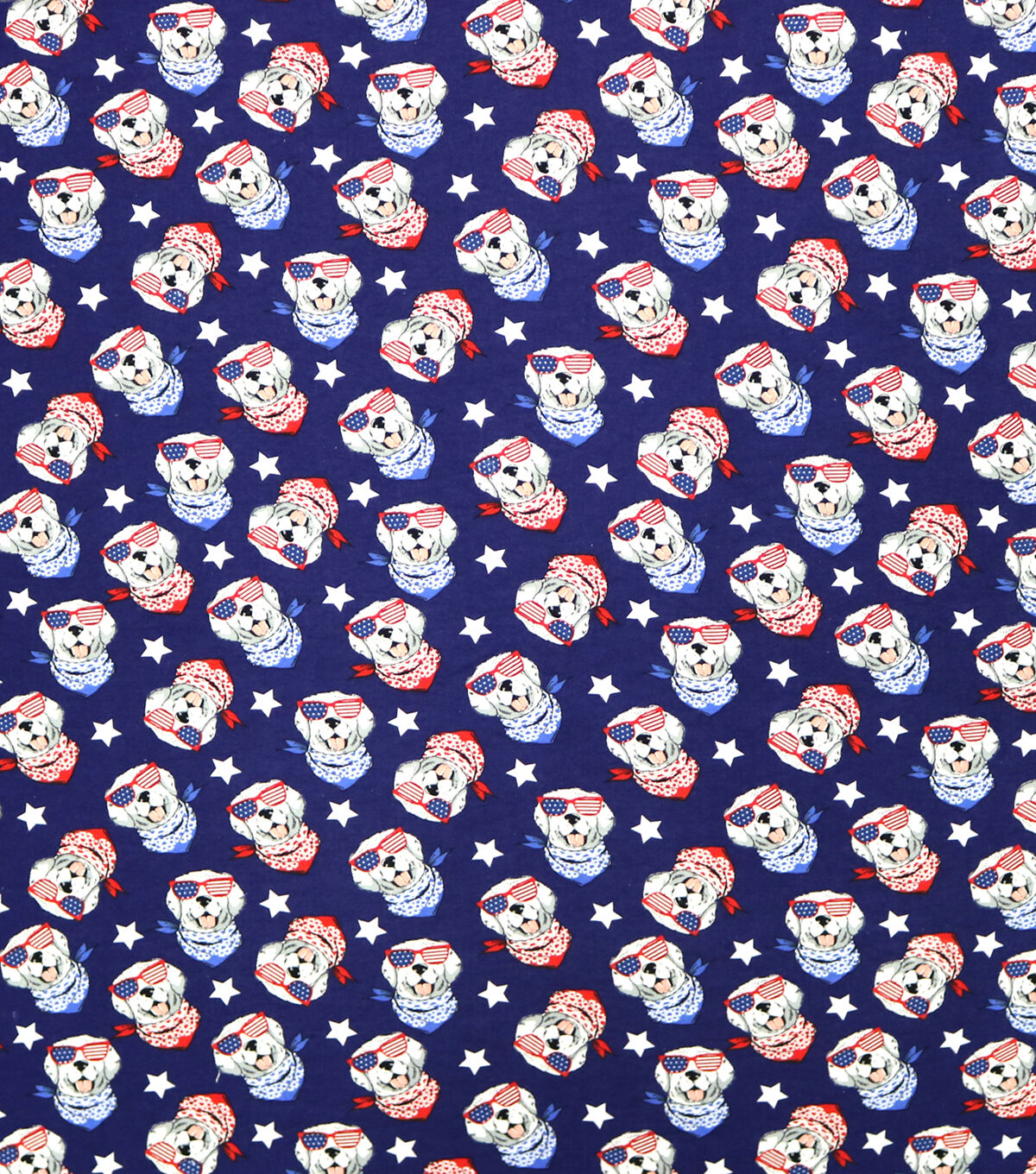 USA Dogs Super Snuggle Flannel Fabric