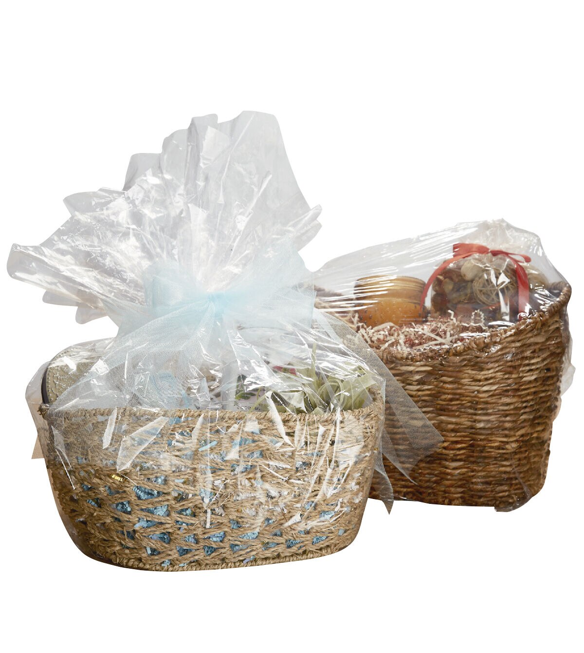 60 x 108 Clear Cellophane Shrink Basket Wrap