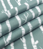 Birch Blizzard Prints Fleece Fabric