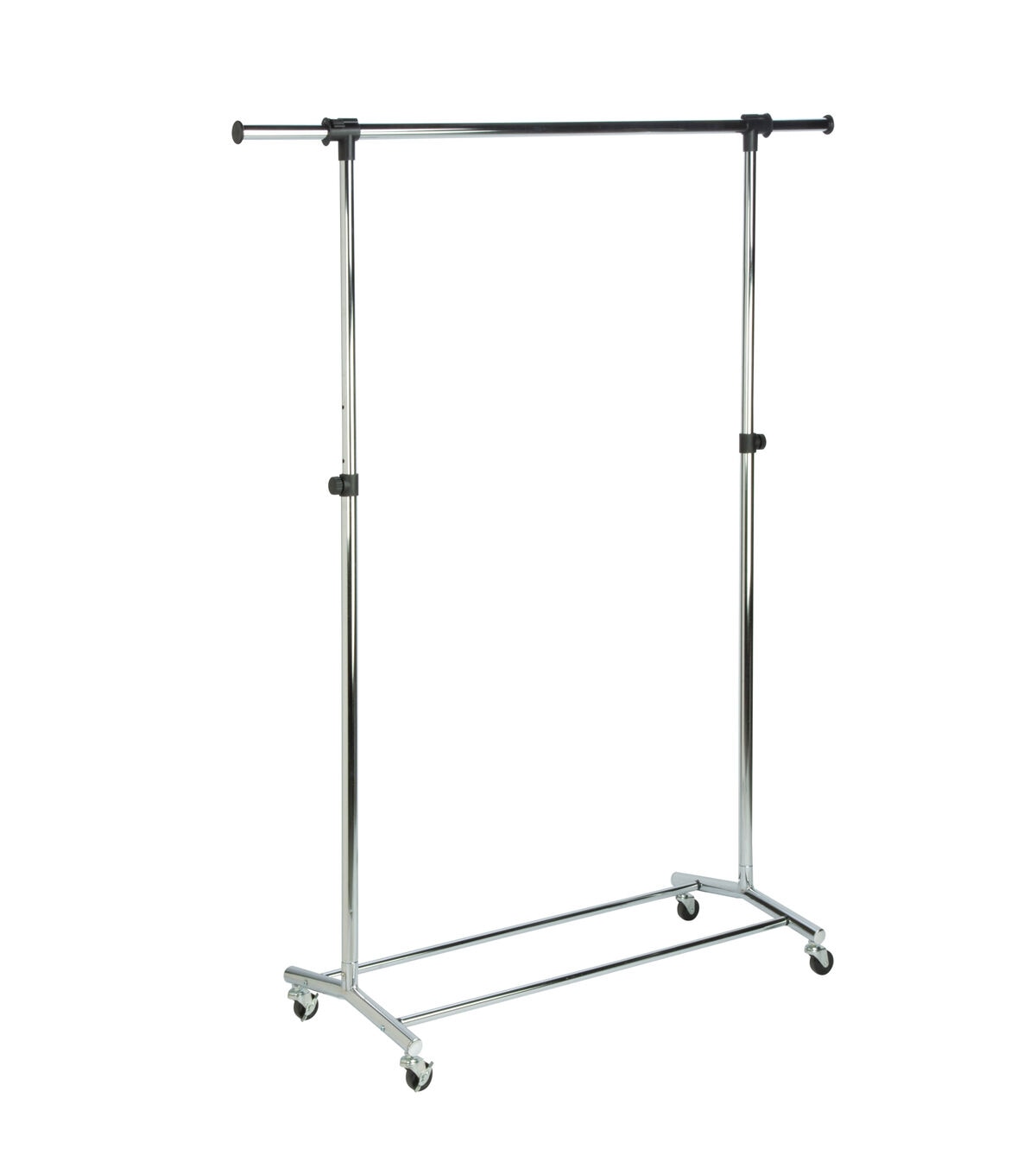 Honey Can Do 56.5 x 70.5 Chrome Adjustable Rolling Clothes Rack 80lbs