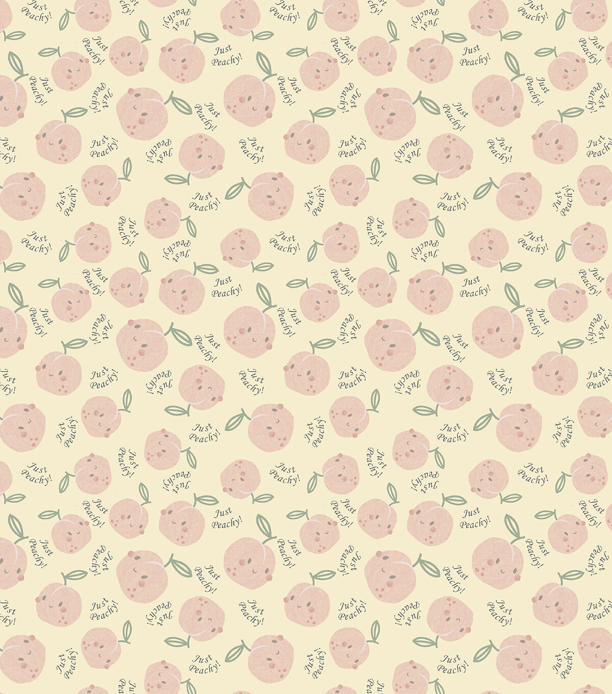 Just Peachy Super Snuggle Flannel Fabric
