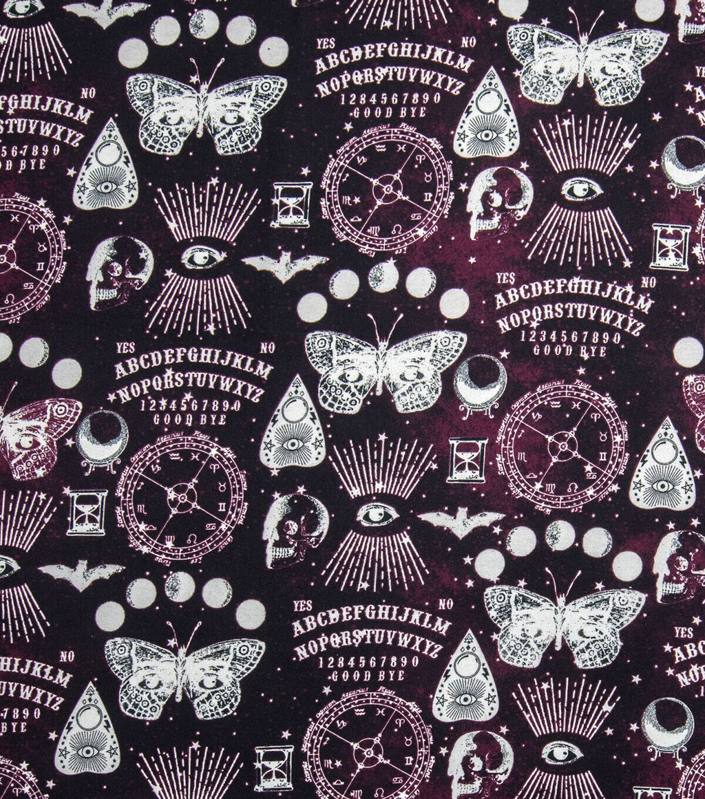 Ouija Board Super Snuggle Flannel Fabric