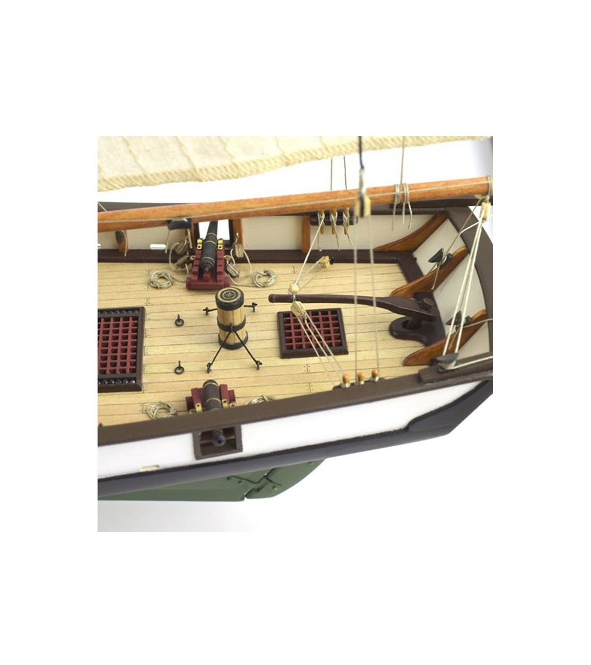 American Schooner Harvey 1:60. Wooden Model Ship Kit