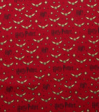 Harry Potter Cotton Fabric Quidditch Snitch