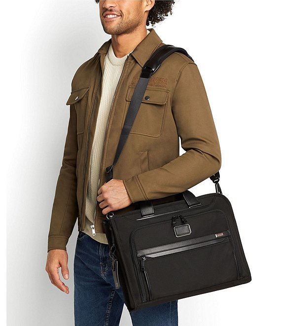 Alpha Slim Deluxe Portfolio Bag