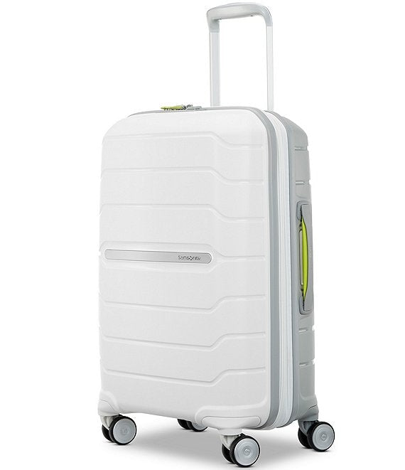 Freeform Hardside Collection Two-Tone Color Carry-On Expandable Spinner Suitcase