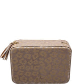 Vegan Leather Jewelry Leopard Organizer