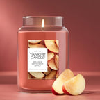 Yankee Candle Sugared Cinnamon Apple Scented Candle, 22oz Large Jar