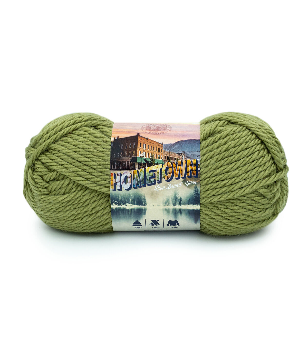 Lion Brand Hometown Super Bulky Acrylic Yarn