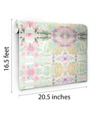 RoomMates Wallpaper Pink Synchronized Floral