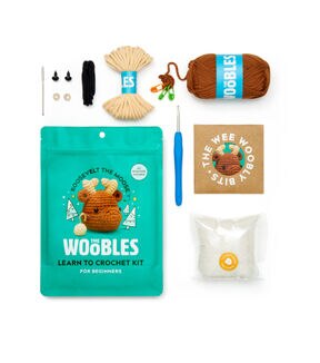 The Woobles 4.5 Roosevelt The Moose Crochet Kit