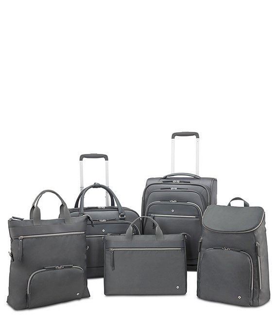 Mobile Solution Carry-On Expandable Spinner Suitcase