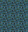 Skeleton Cat Super Snuggle Flannel Fabric