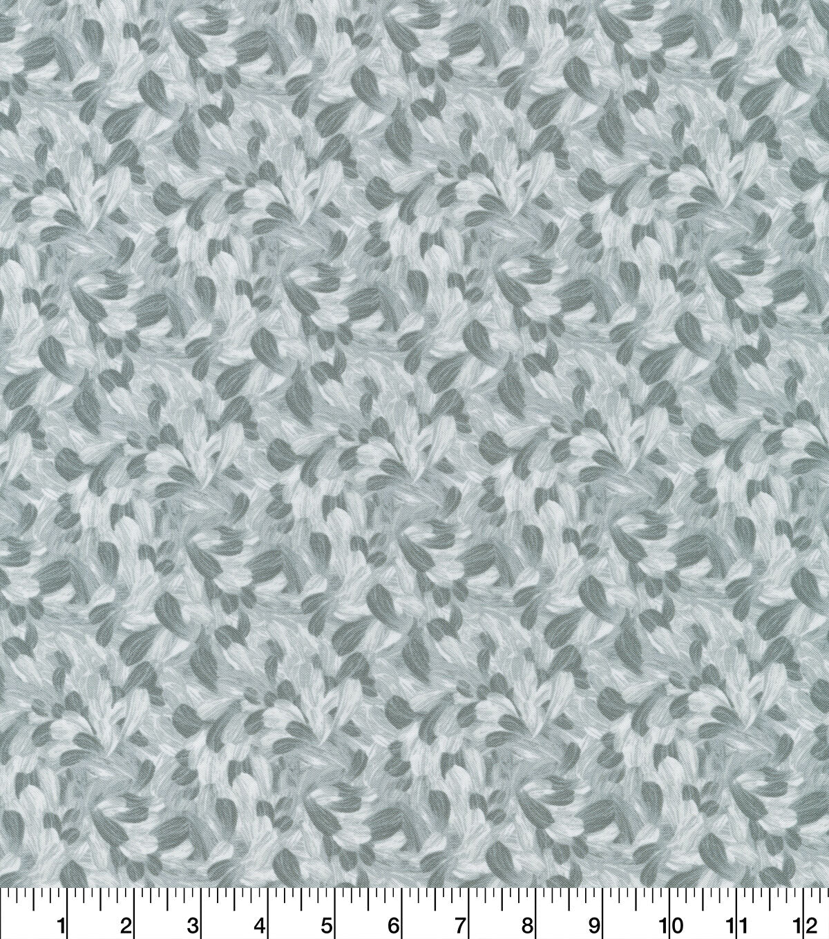 Robert Kaufman Gray Petals Cotton Fabric by Keepsake Calico