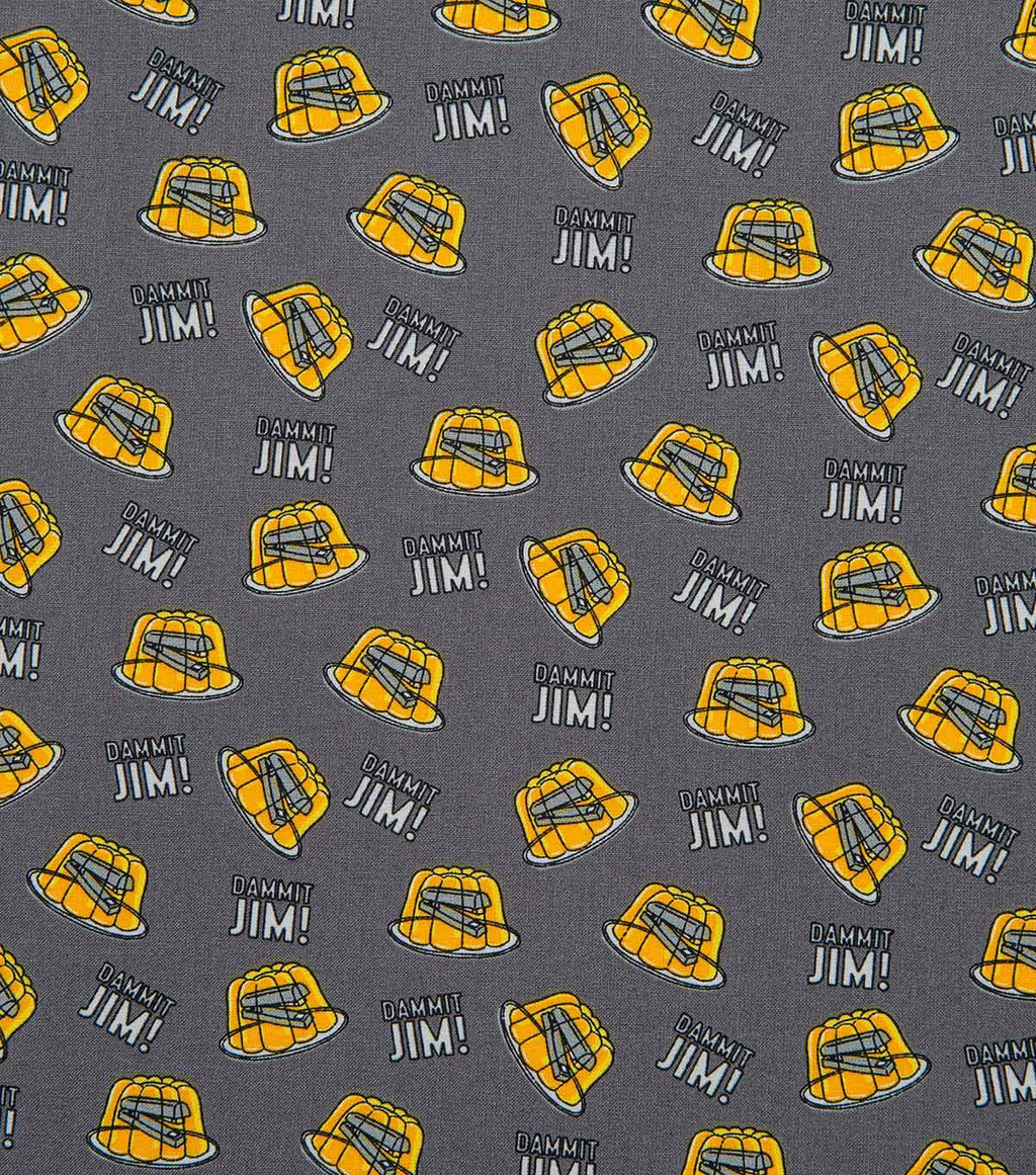The Office Pranks Stapler Cotton Fabric