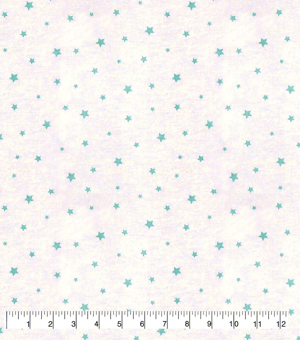 Stars 108 Wide Flannel Fabric