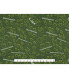 Dino Footprints Super Snuggle Flannel Fabric