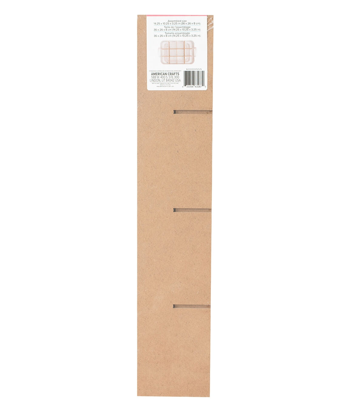 We R Memory Keepers 3 x 15 Brown 12 Section Cart Storage Divider 5pc