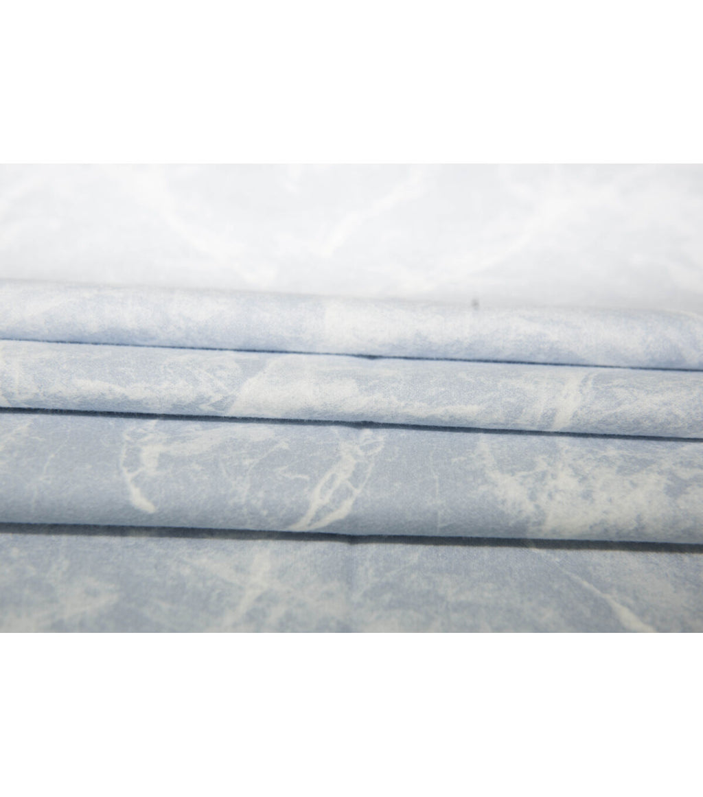 Marble Blue Super Snuggle Flannel Fabric