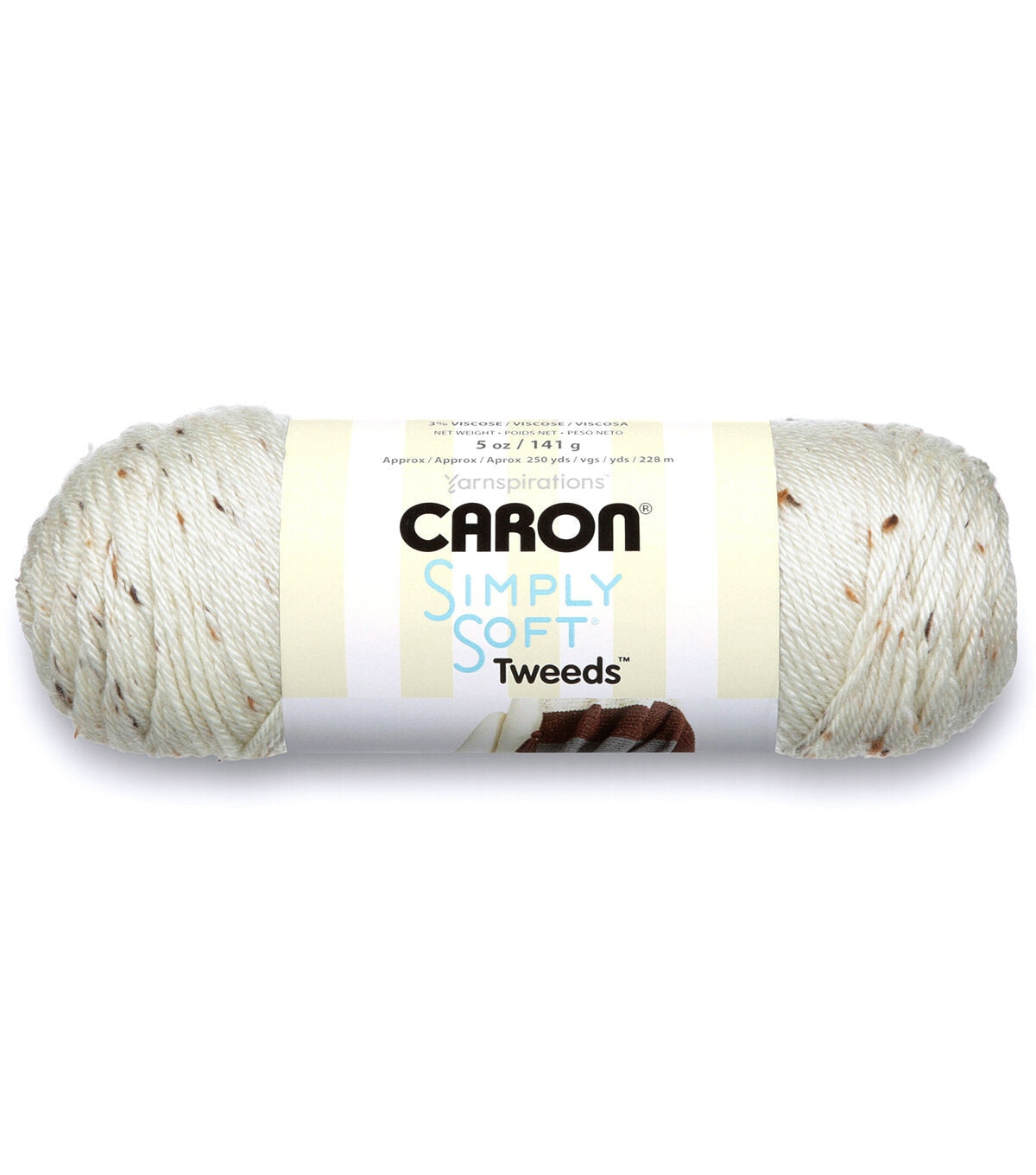 Caron Simply Soft Tweeds 250yds Worsted Acrylic Yarn