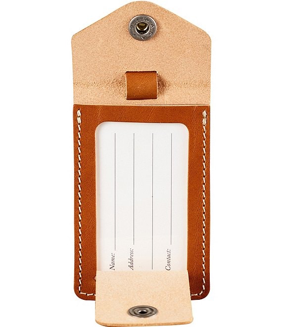 Fjallraven Leather Luggage Tag