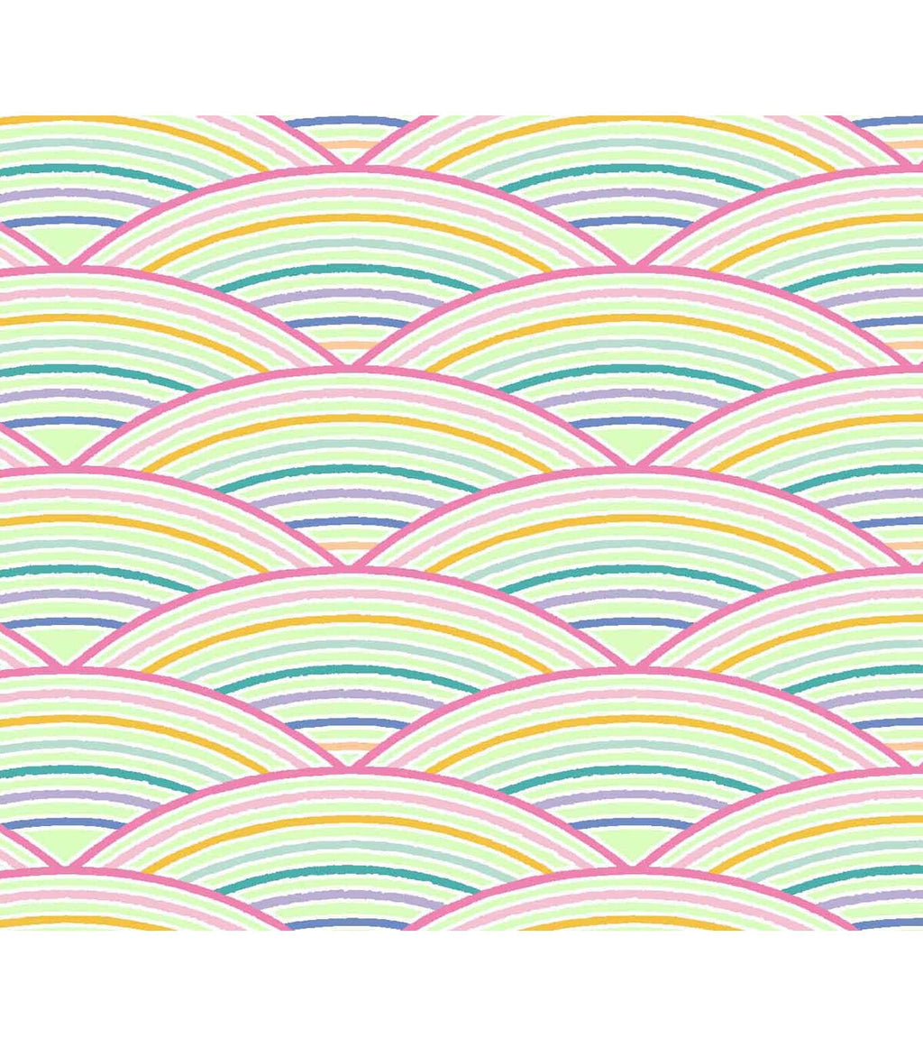 Rainbow Super Snuggle Flannel Fabric