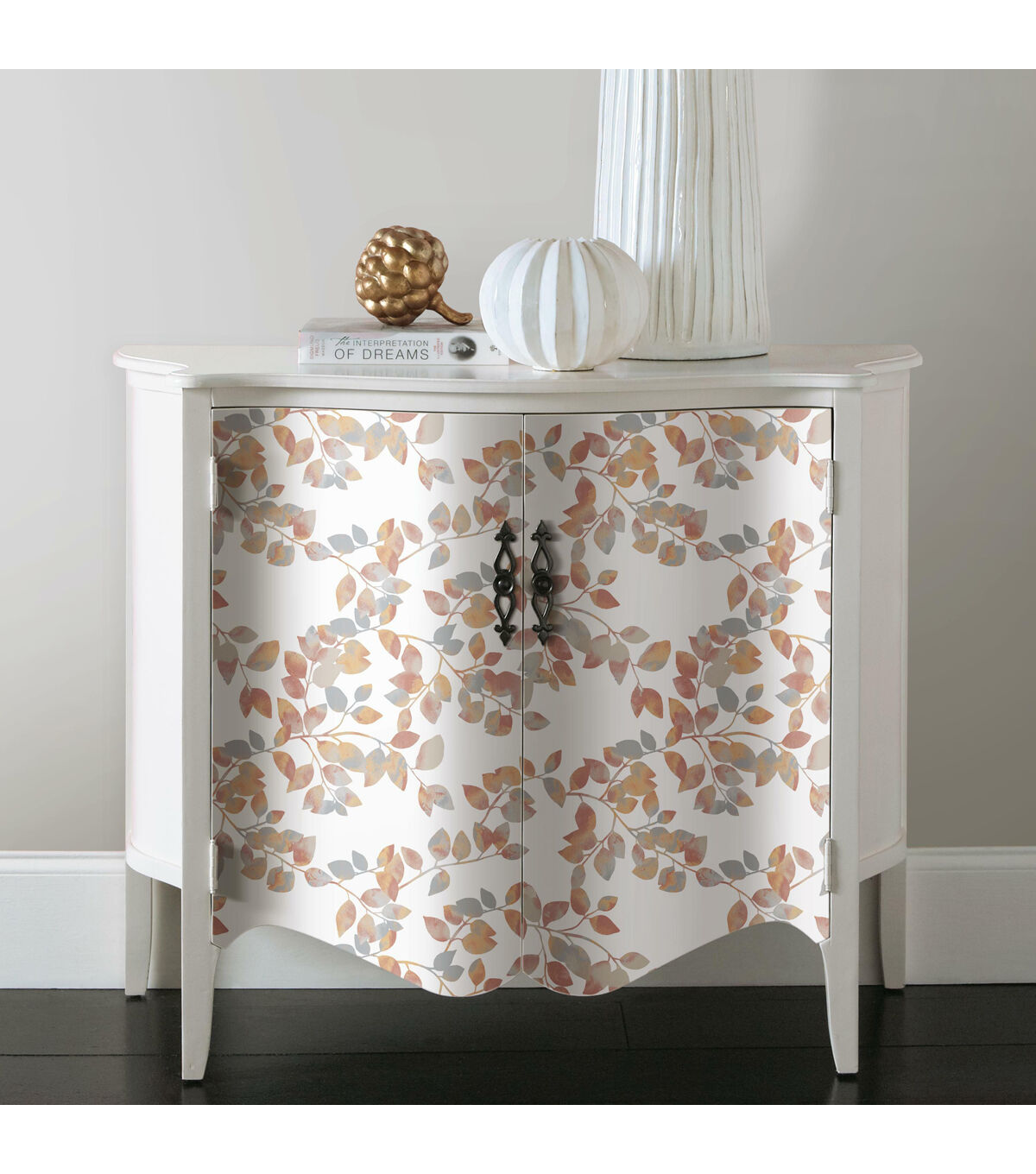RoomMates 20.5 x 16.5' Fall Latvus Leaves Peel & Stick Wallpaper