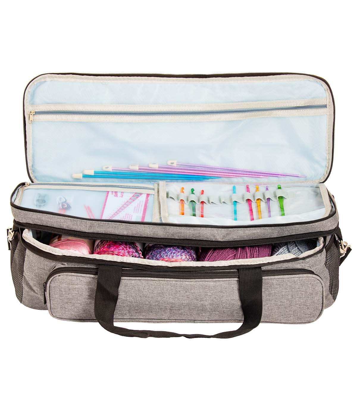 8 x 22 All In One Gray Rectangle Storage Bag by Big Twist