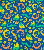 POP! Reptiles Super Snuggle Flannel Fabric