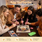 YHTWKYHTOY Halloween Ghost Pearl Diamond Art DIY Kit, 3D Diamond Painting