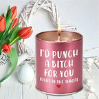 Christmas Birthday Sister Gifts for Women Her Funny Scented Candle