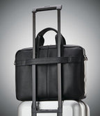 Classic Leather Slim Briefcase