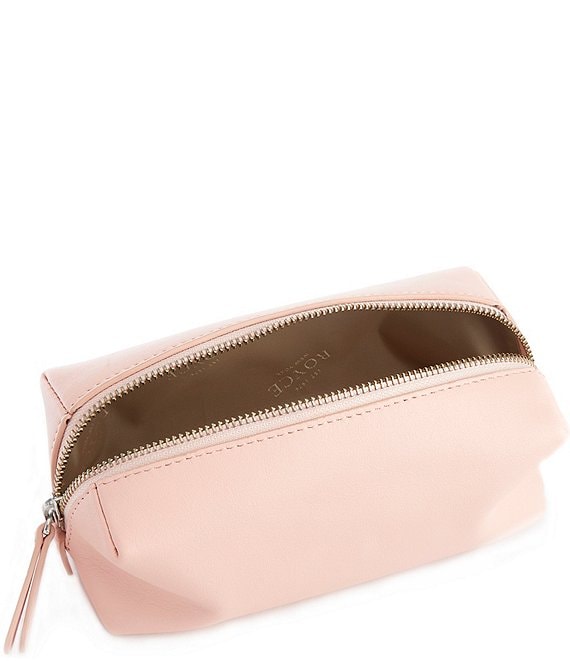 Leather Zippered Travel Utility Bag
