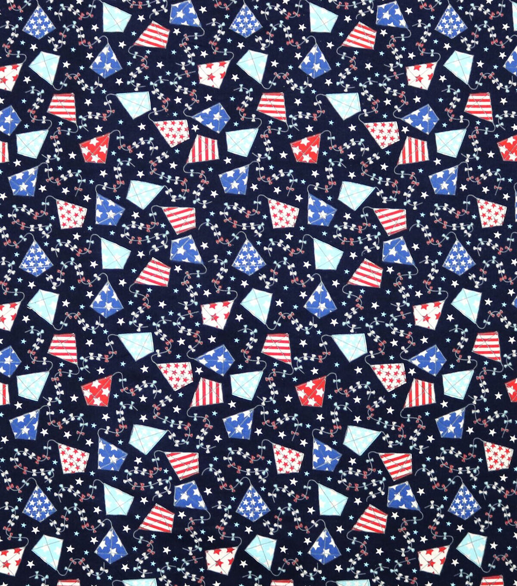 Americana Kites Super Snuggle Flannel Fabric